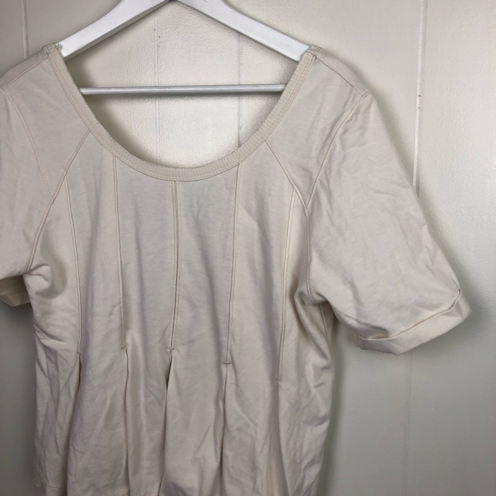 We The Free Free People Ruffle Off White SP 127 - Picture 4 of 5